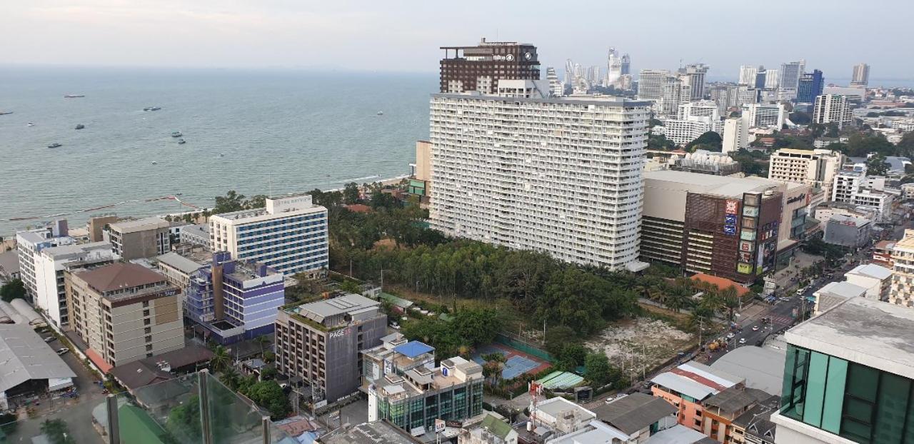 The Base Central Pattaya Quiet King-Bed With Infinity Pool & Free Netflix! ภายนอก รูปภาพ