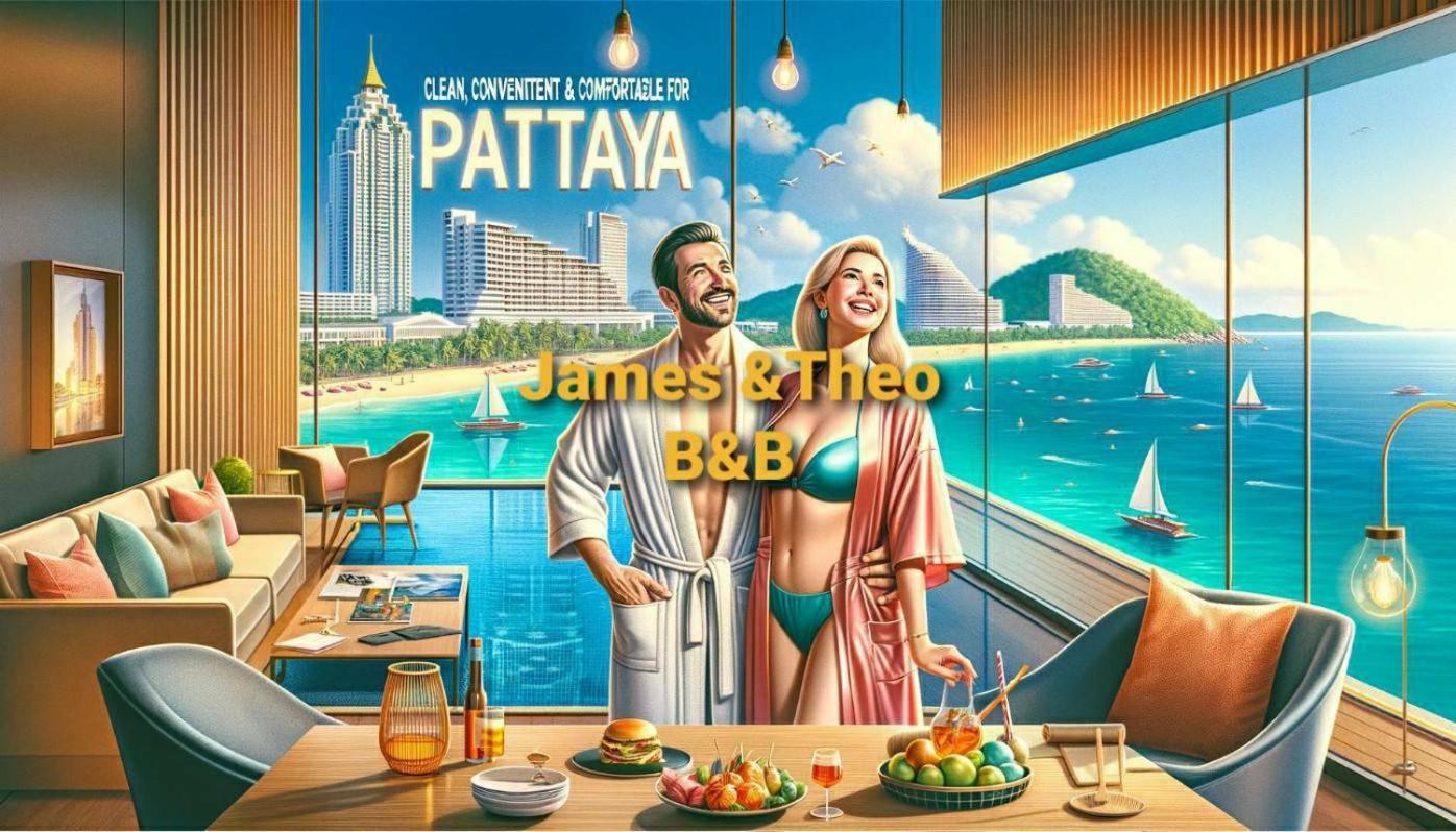 The Base Central Pattaya Quiet King-Bed With Infinity Pool & Free Netflix! ภายนอก รูปภาพ